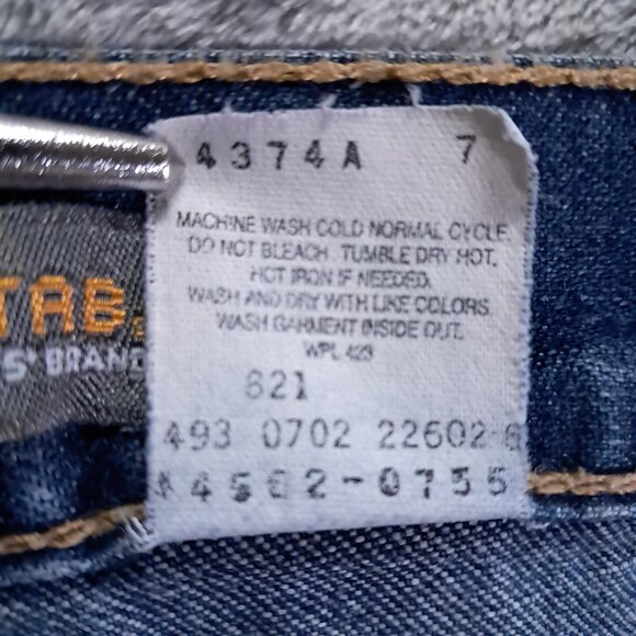 Vintage Levis SILVERTAB Jean Mens 34x31, Tag 34x34 Y2K Low Loose  Blue Denim - Picture 12 of 12